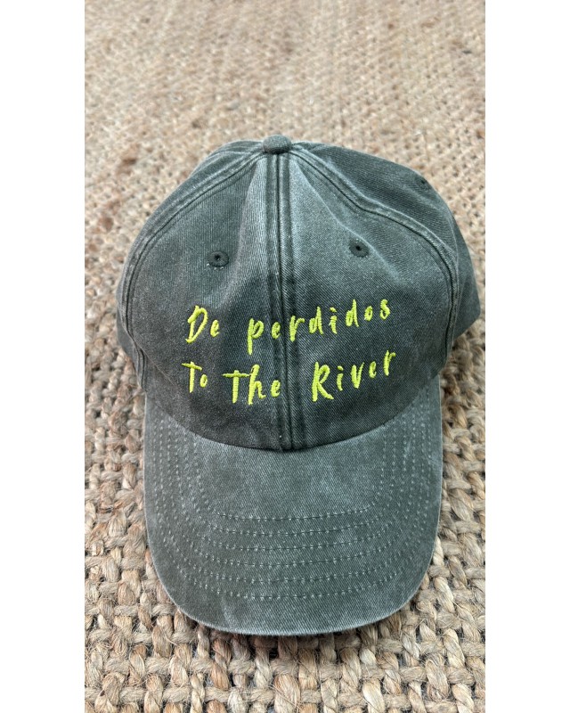 GORRA BORDADO De perdidos to the river
