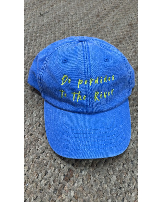 GORRA BORDADO De perdidos to the river