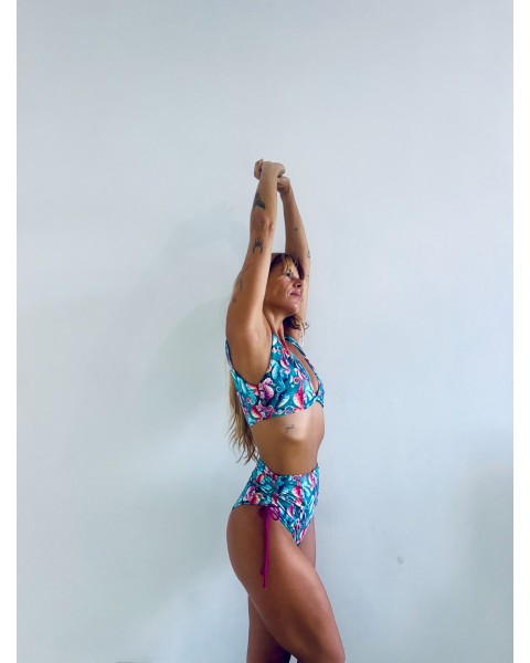 Prenda Única EDICIÓN ESPECIAL PASARELA CONJUNTO Top ELISA + Braga Alta fruncida Guardianas del Océano