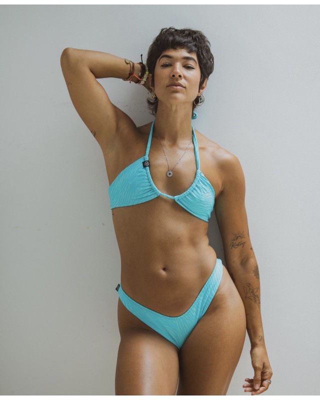 Top Bazilea Jacquard Cebra Blue